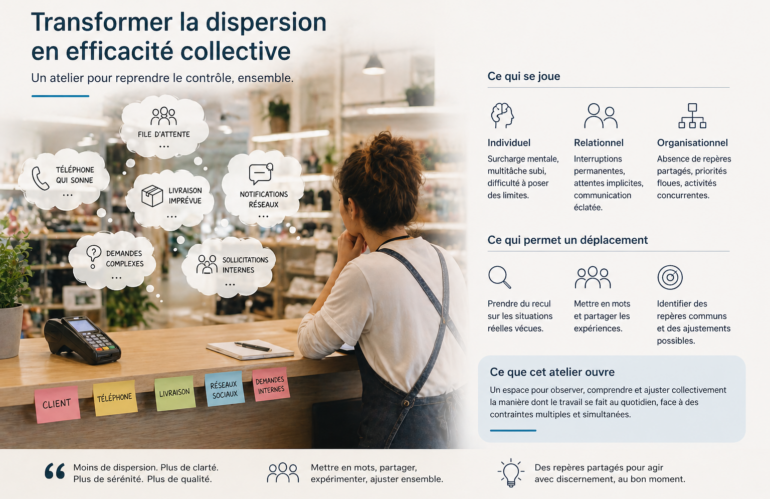 Quand le comptoir devient un lieu de dispersion permanente